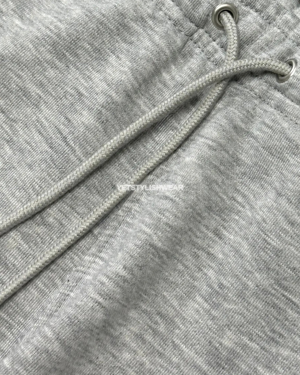 Club Fleece Bungee Eşofman Altı - Gri Melanj