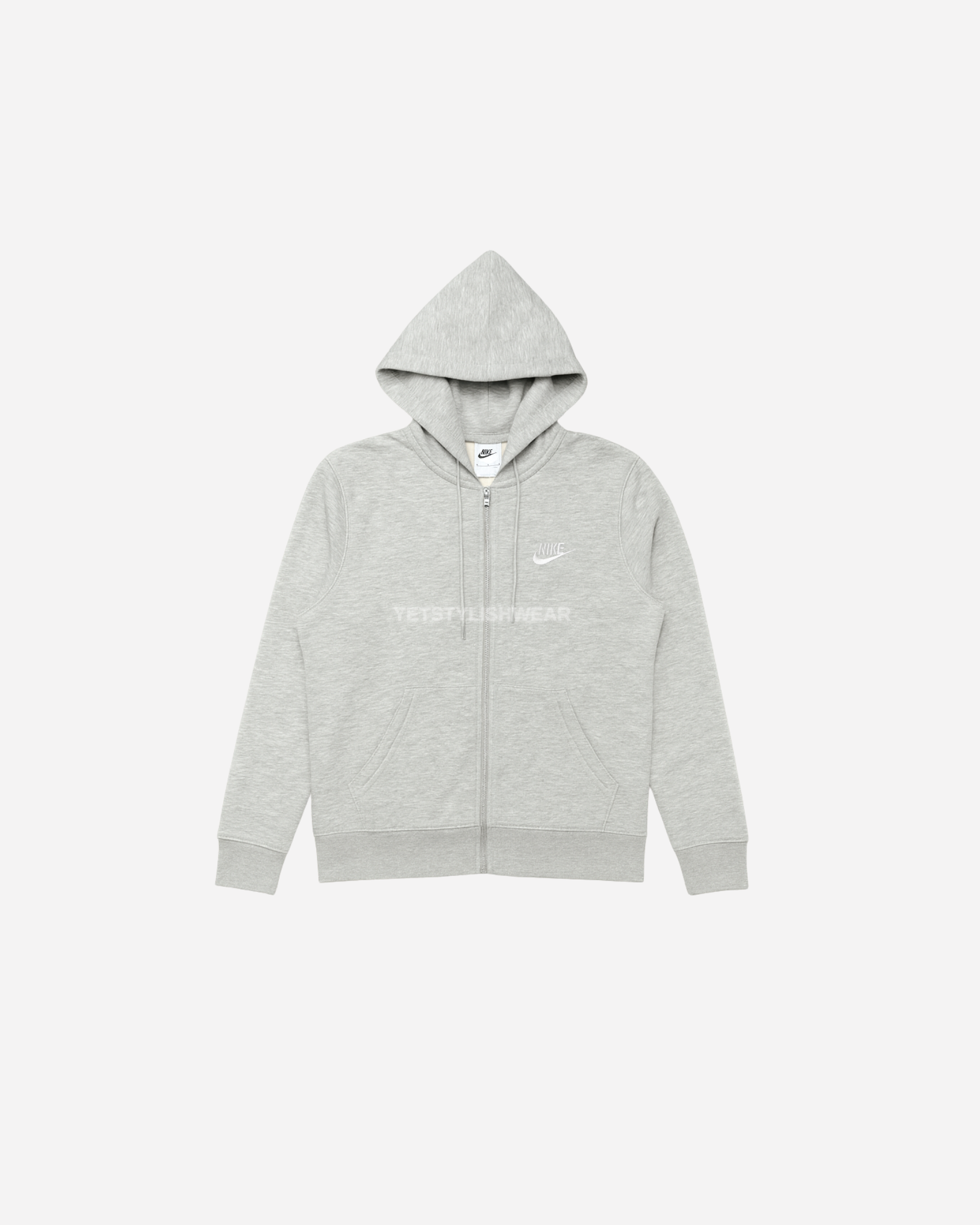 Club Fleece Yeni Jenerasyon Hırka - Gri Melanj