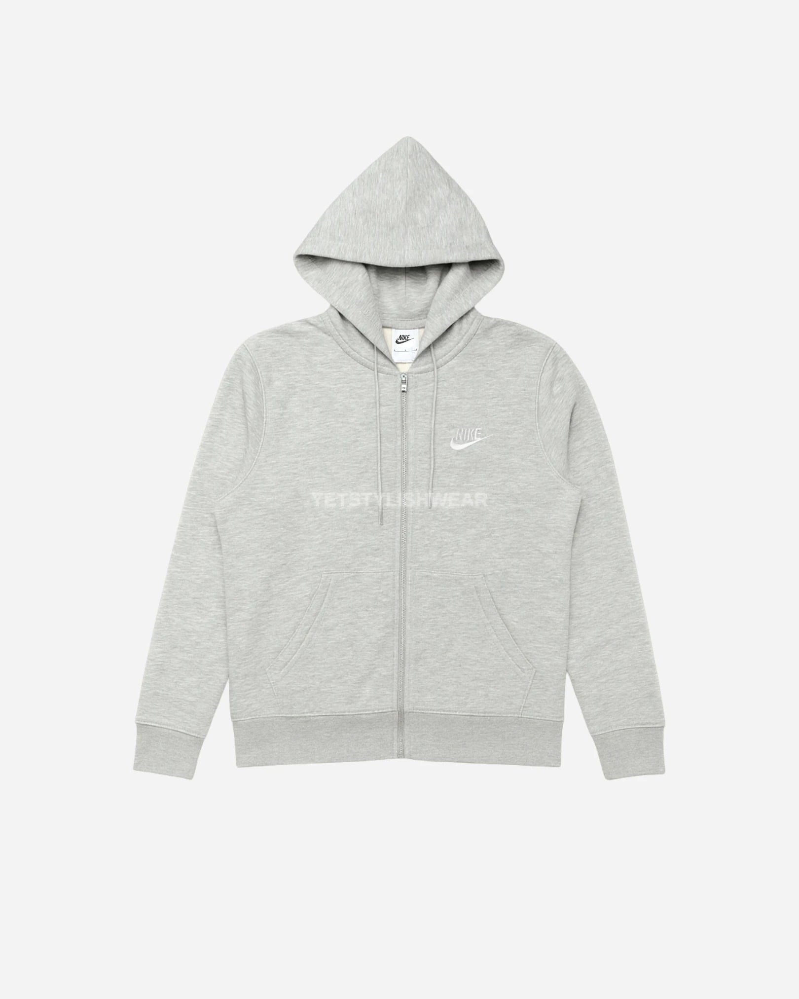 Club Fleece Yeni Jenerasyon Hırka - Gri Melanj