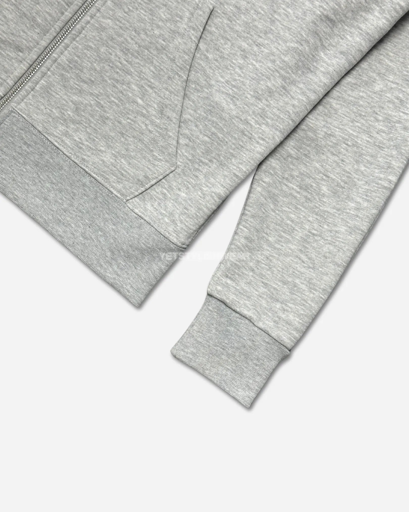 Club Fleece Yeni Jenerasyon Hırka - Gri Melanj