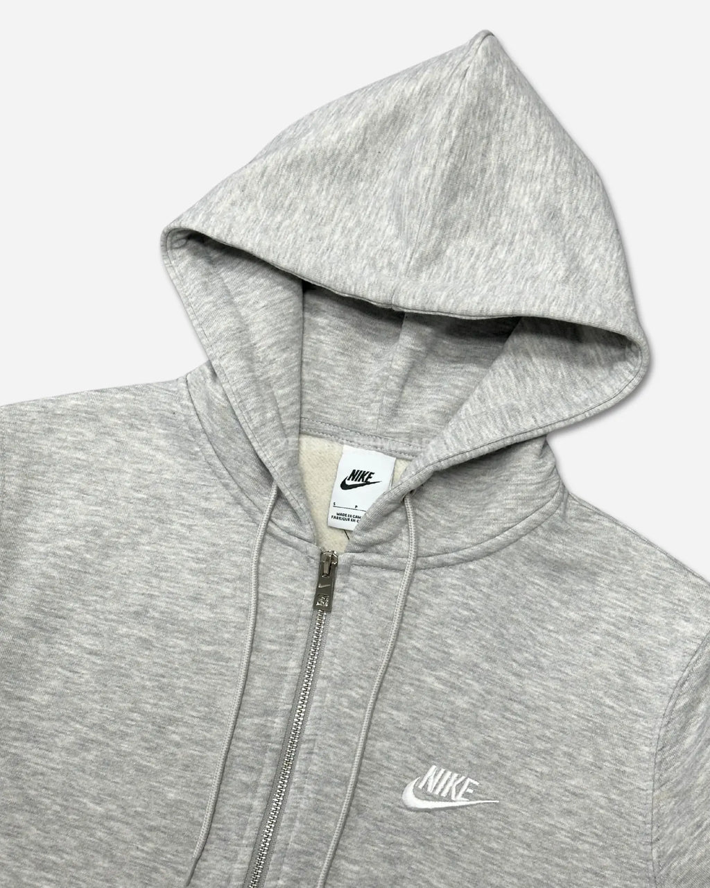 Club Fleece Yeni Jenerasyon Hırka - Gri Melanj