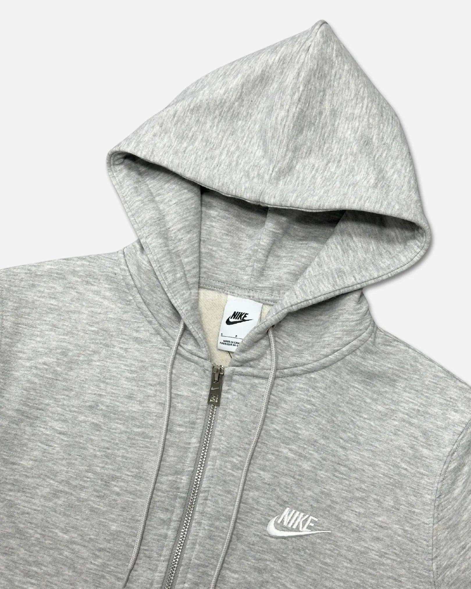 Club Fleece Yeni Jenerasyon Hırka - Gri Melanj