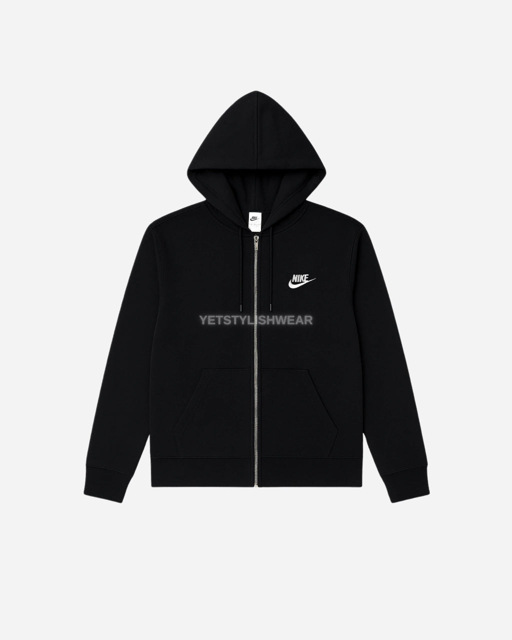 Club Fleece Yeni Jenerasyon Hırka - Siyah