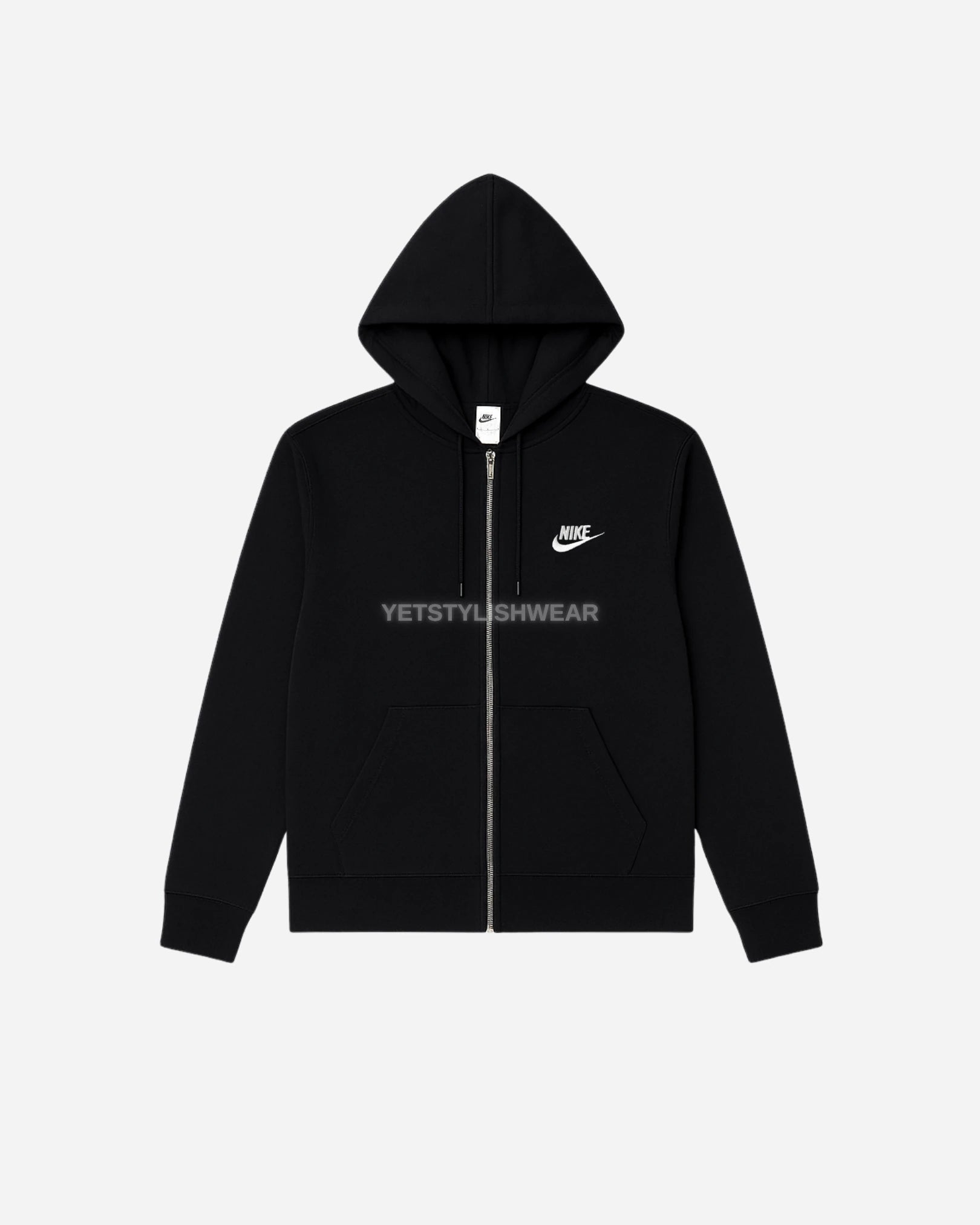 Club Fleece Yeni Jenerasyon Hırka - Siyah