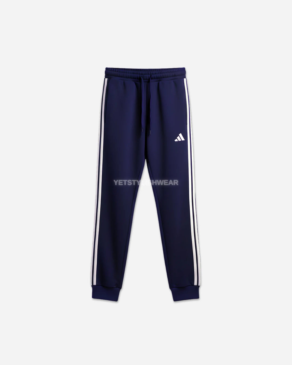 Essentials 3-Stripes Fleece Eşofman Altı - Lacivert
