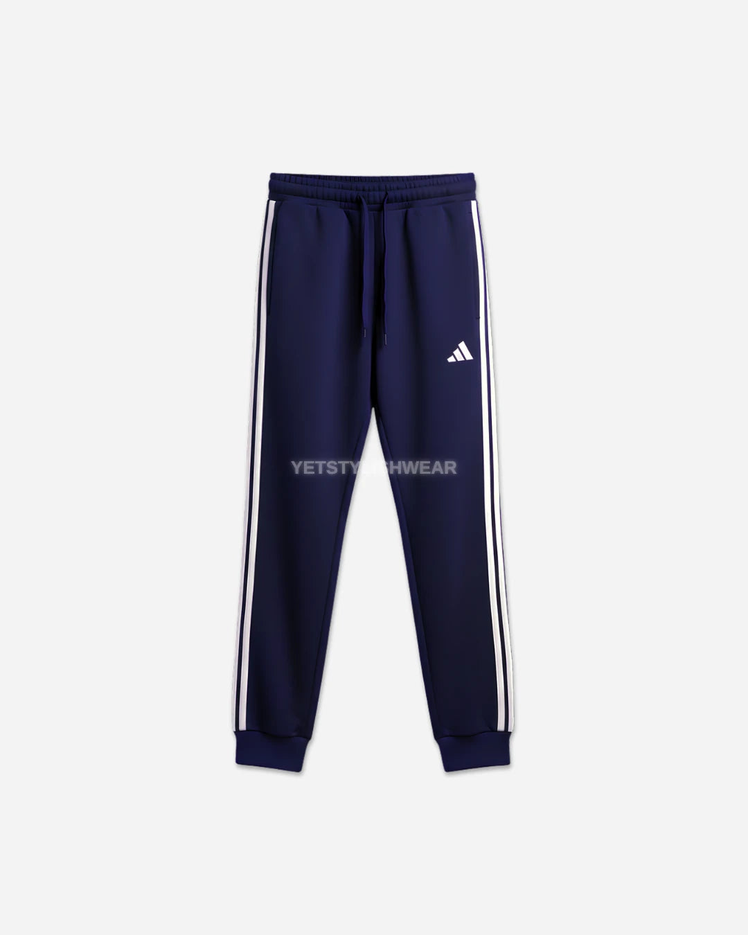 Essentials 3-Stripes Fleece Eşofman Altı - Lacivert