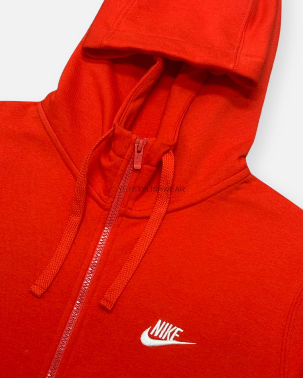 Club Fleece Hırka - Kırmızı