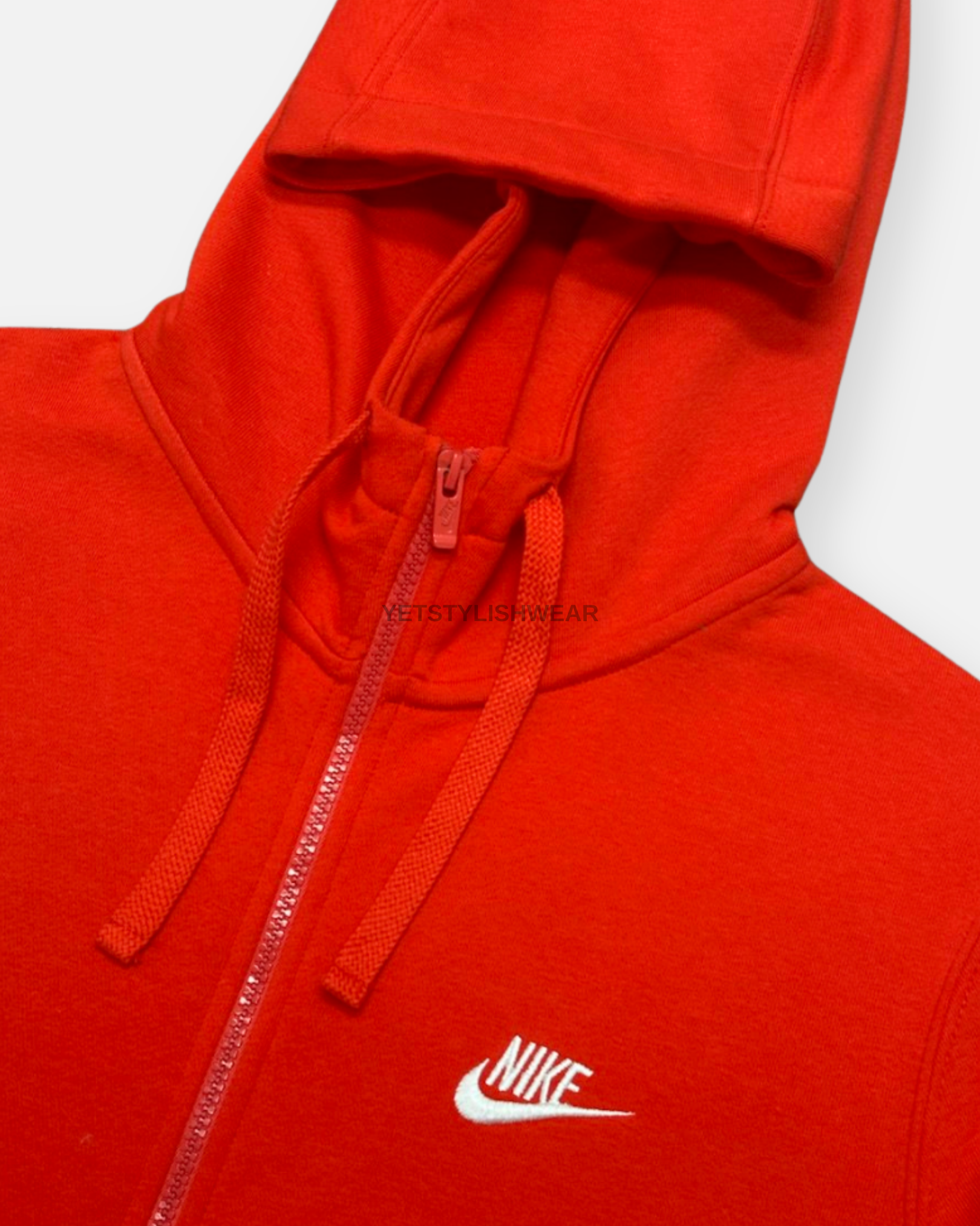 Club Fleece Hırka - Kırmızı