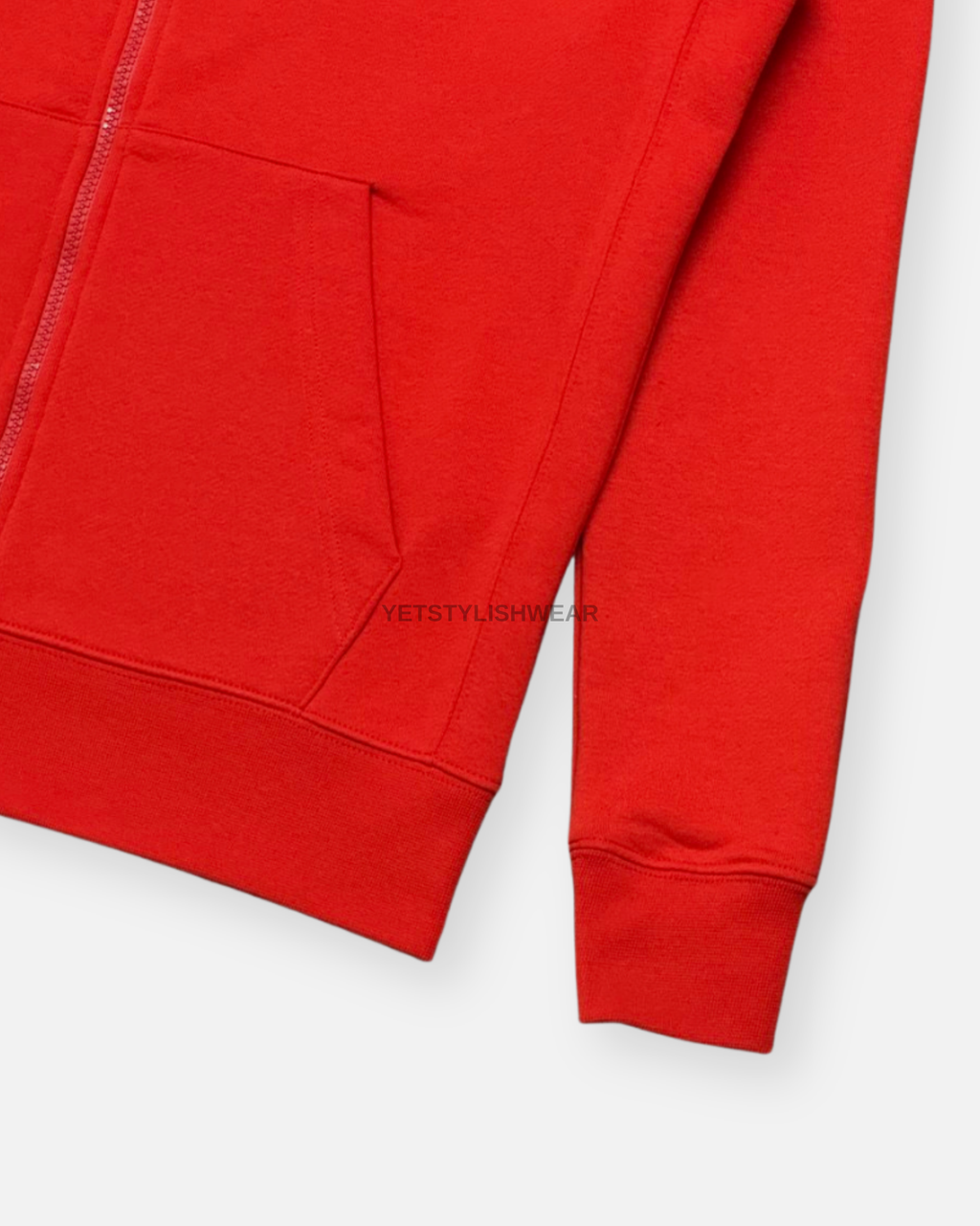 Club Fleece Hırka - Kırmızı