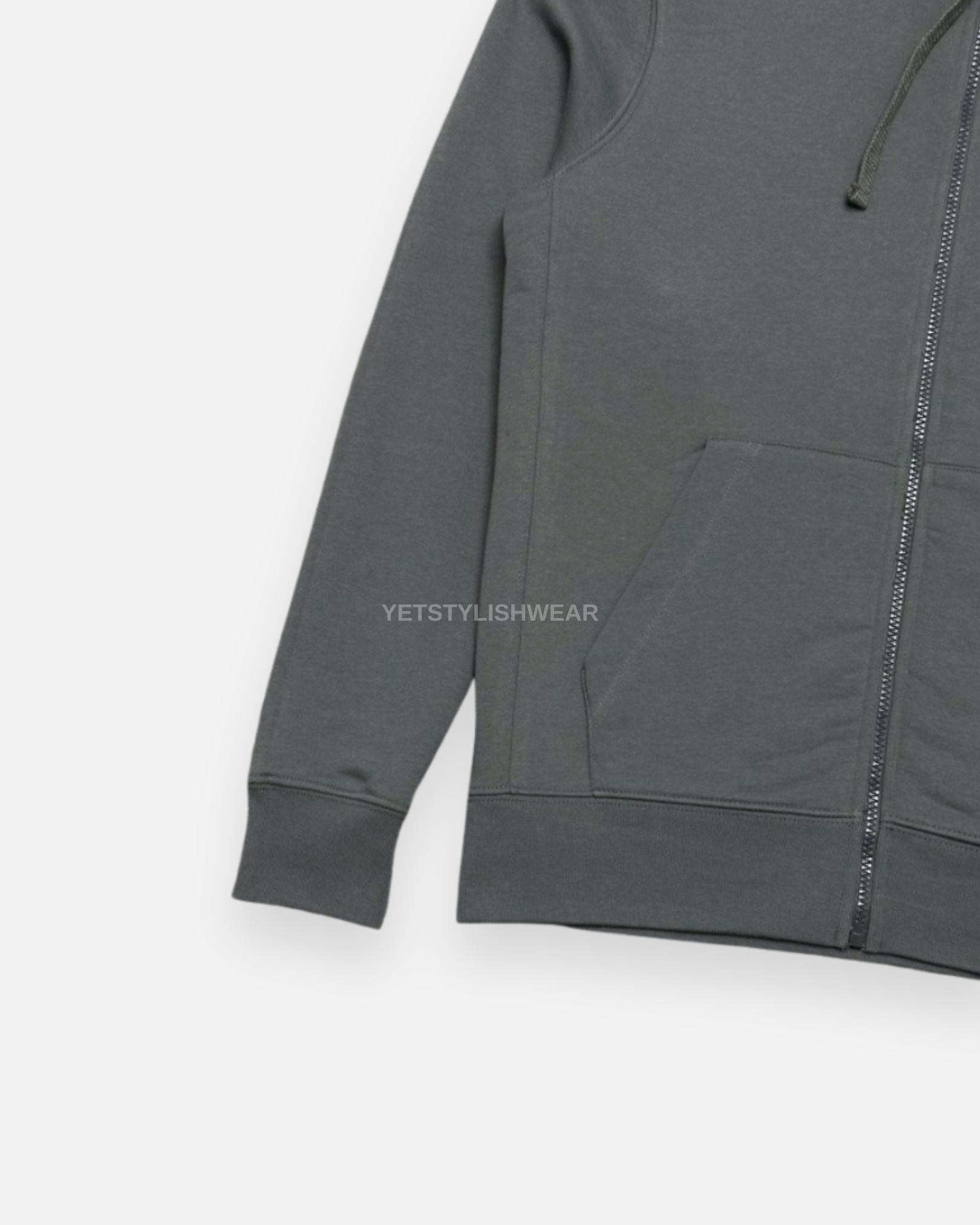 Club Fleece Hırka - Füme