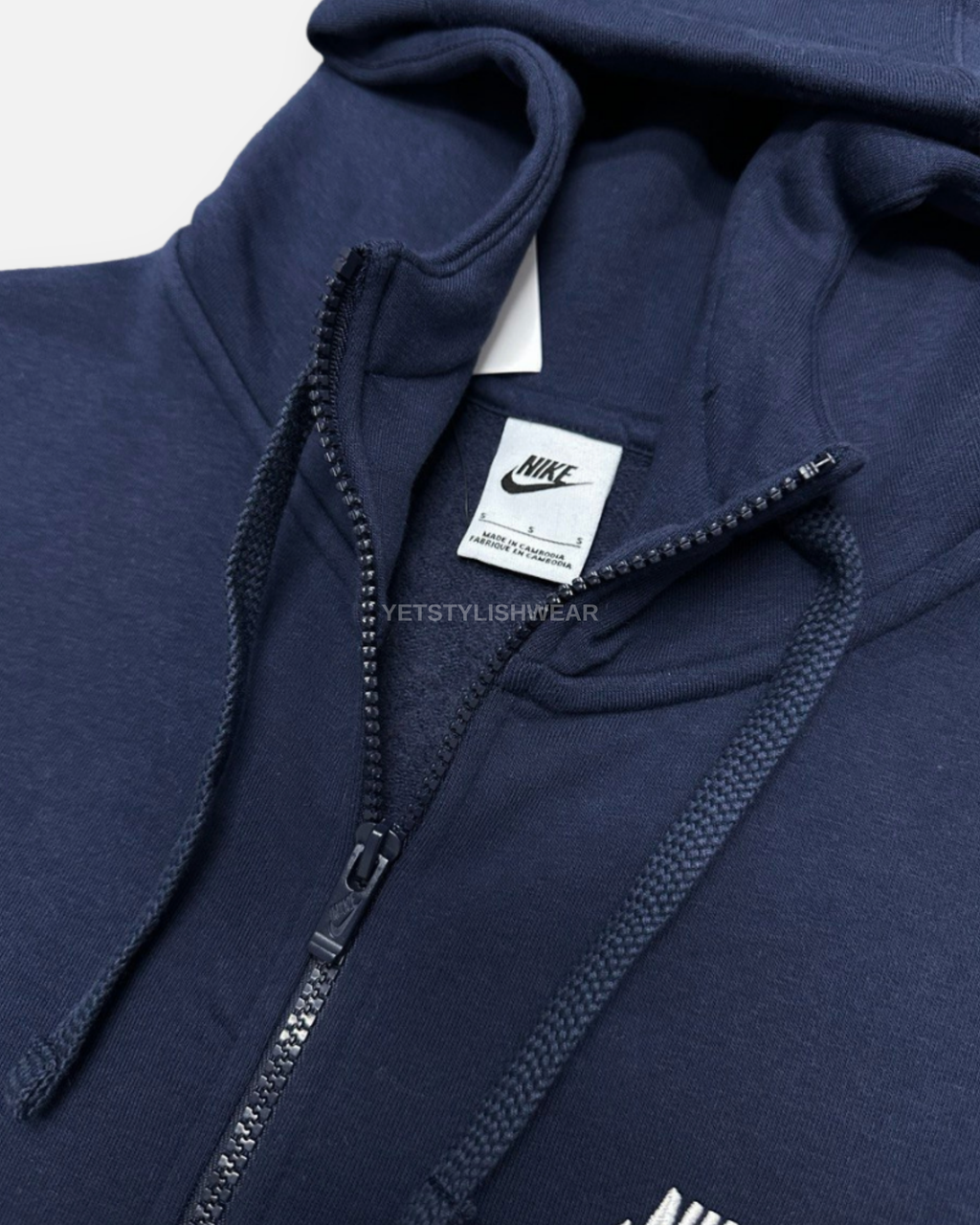 Club Fleece Hırka - Lacivert