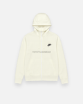 Club Fleece Hırka - Ekru Beyaz