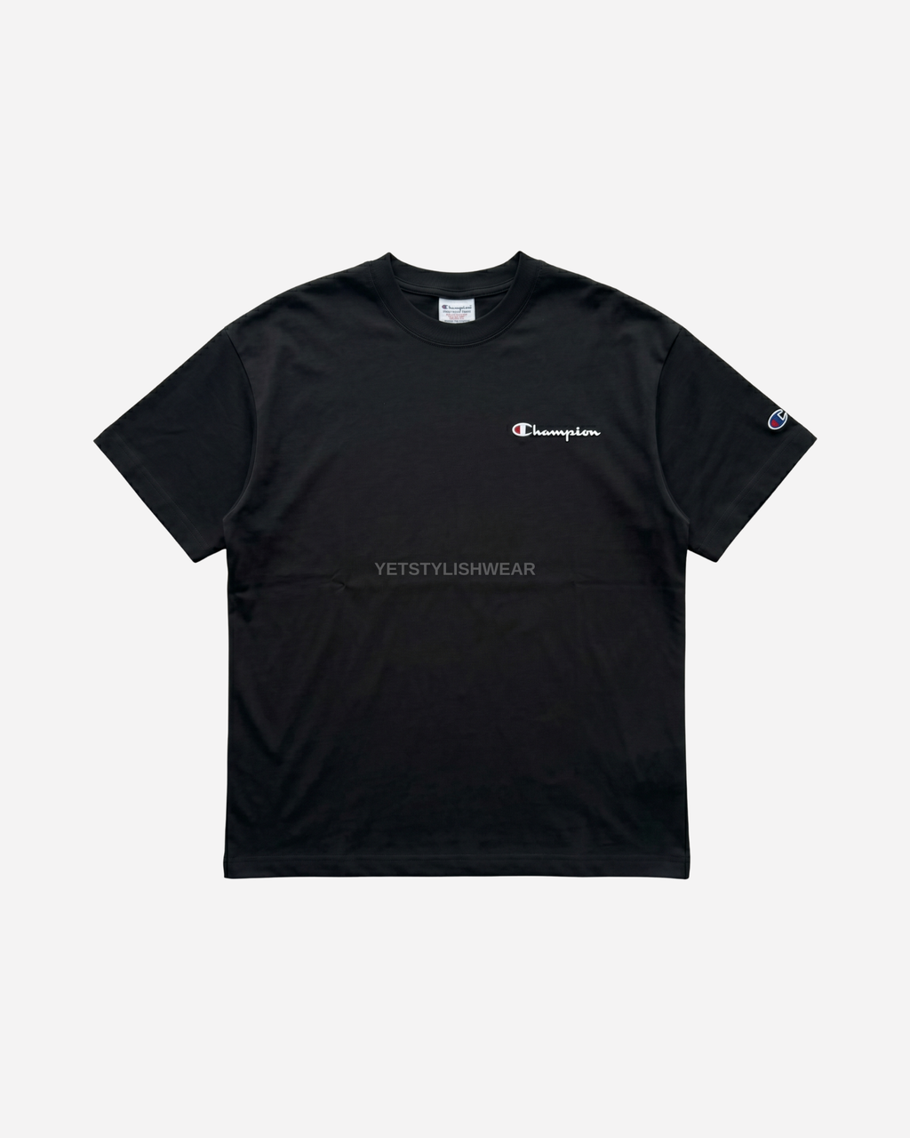Short Sleeve OVERSIZE Tişört - Siyah