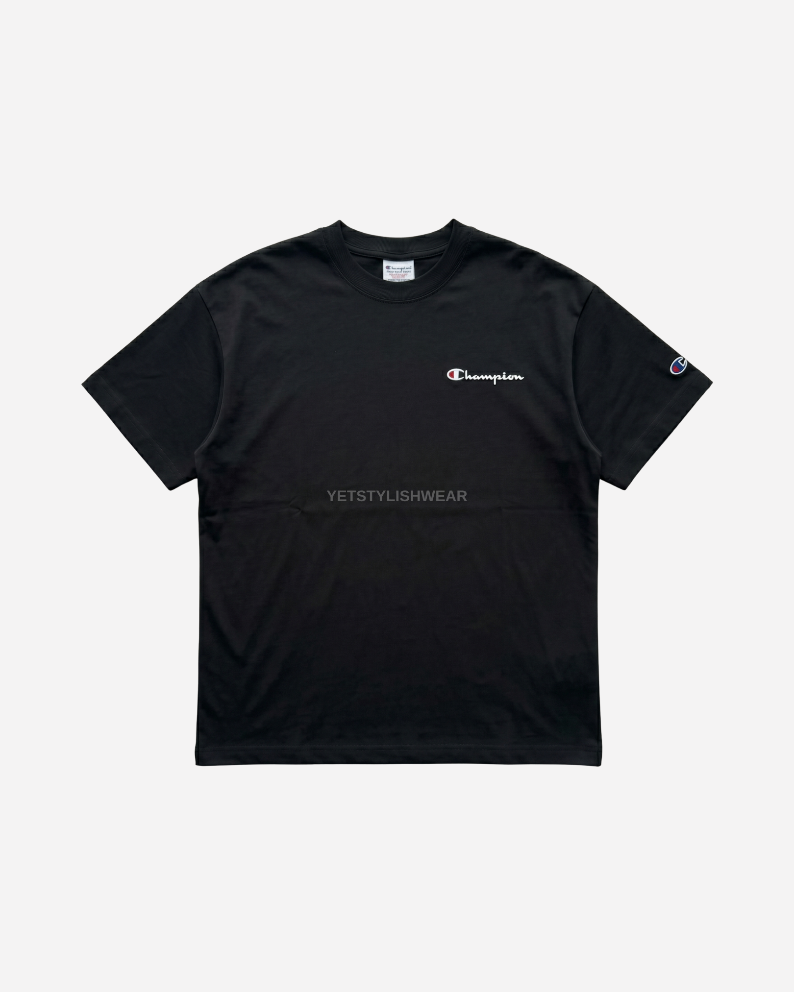 Short Sleeve OVERSIZE Tişört - Siyah