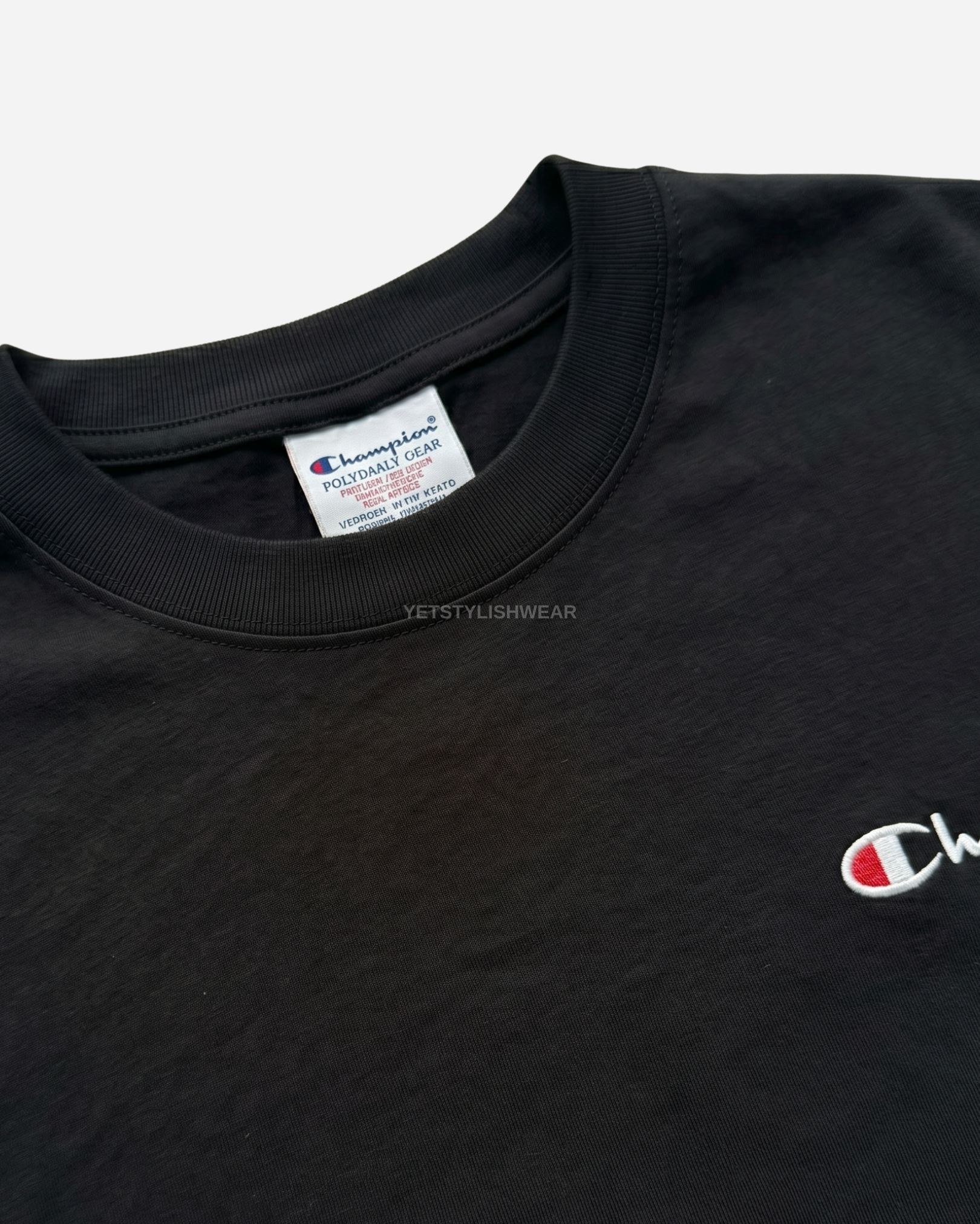 Short Sleeve OVERSIZE Tişört - Siyah