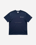 Short Sleeve OVERSIZE Tişört - Lacivert