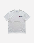 Short Sleeve OVERSIZE Tişört - Ekru Beyaz