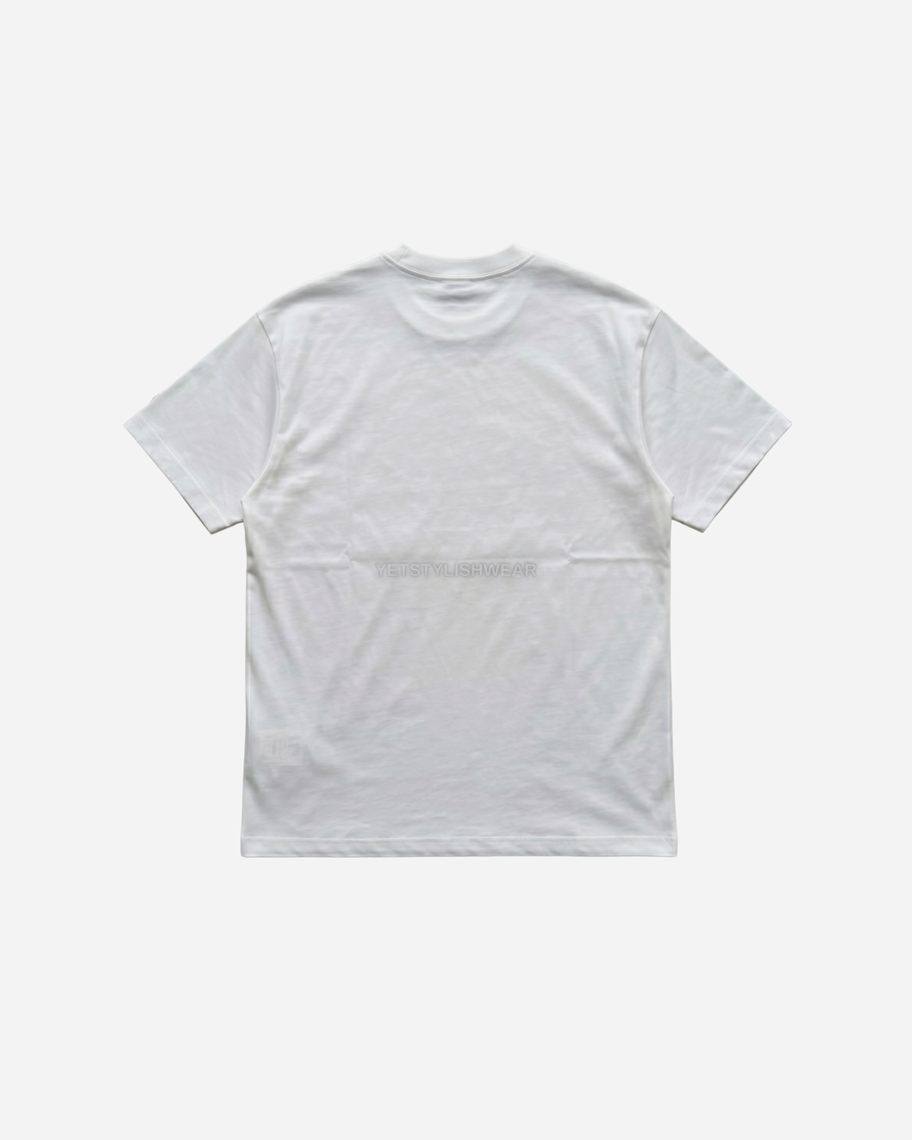 Short Sleeve OVERSIZE Tişört - Ekru Beyaz