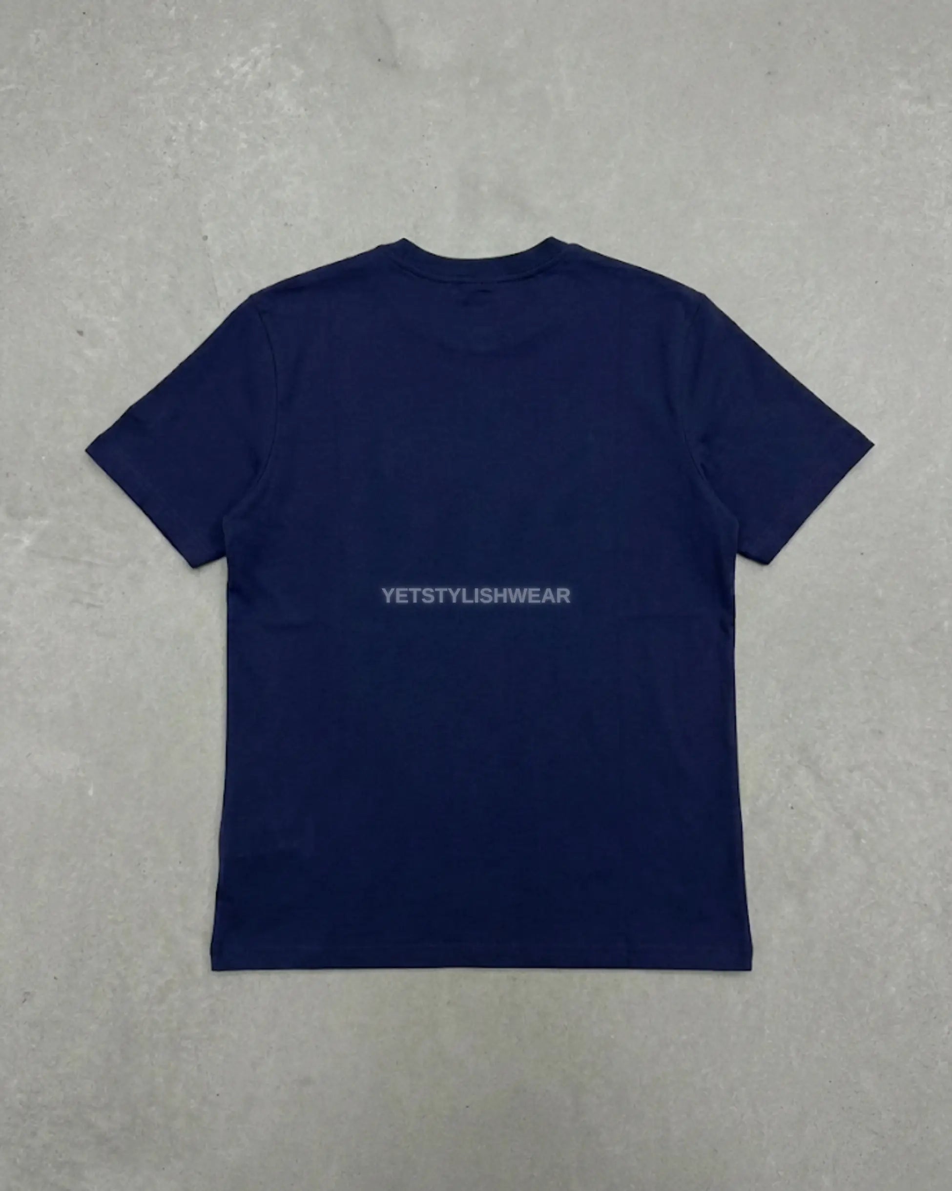 Big Logo Crewneck Tişört - Lacivert