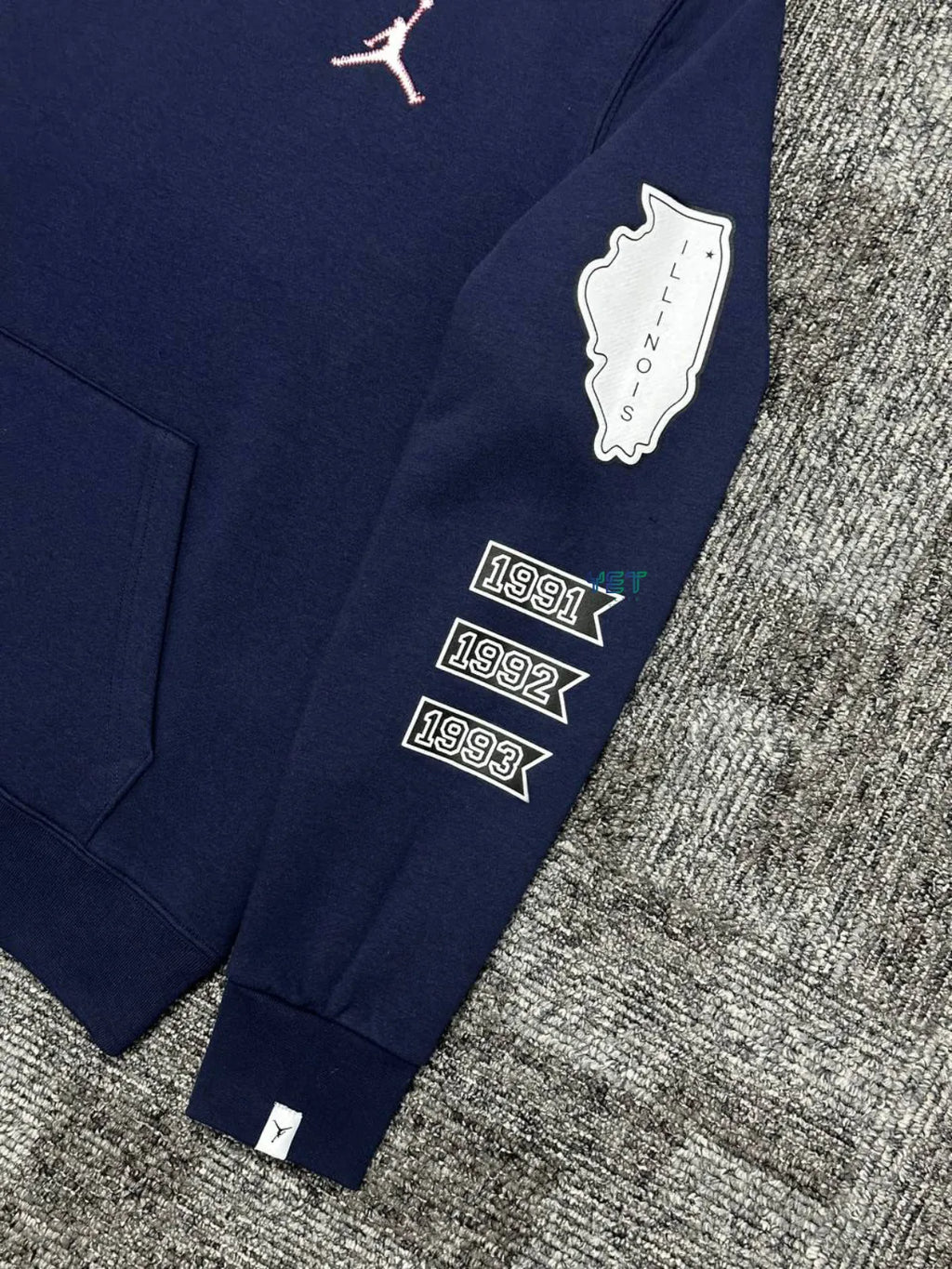 Jrdn Essentials Fleece Hoodie - Lacivert