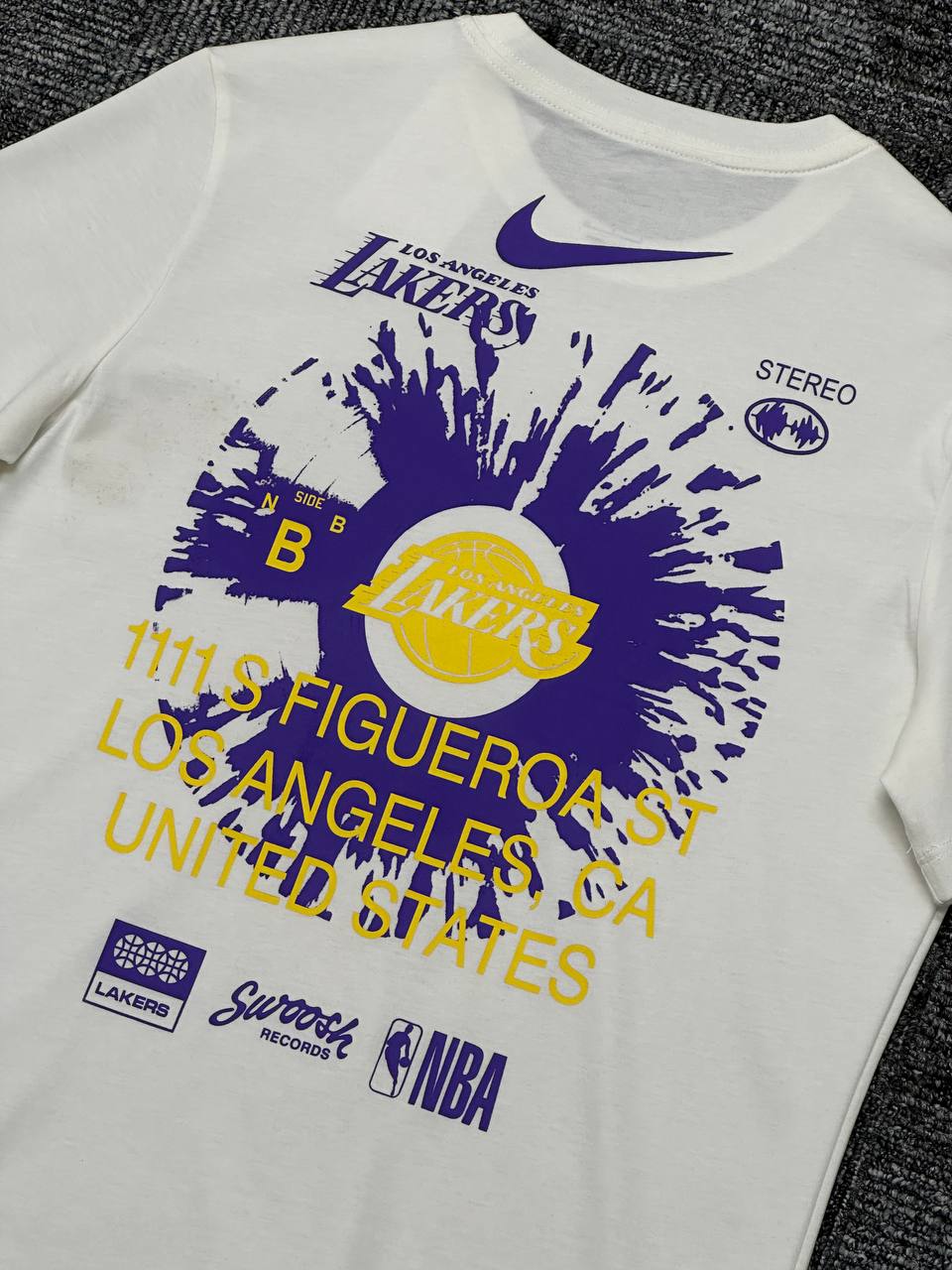 NBA LA Lakers Courtside Max90 Tişört - Lacivert
