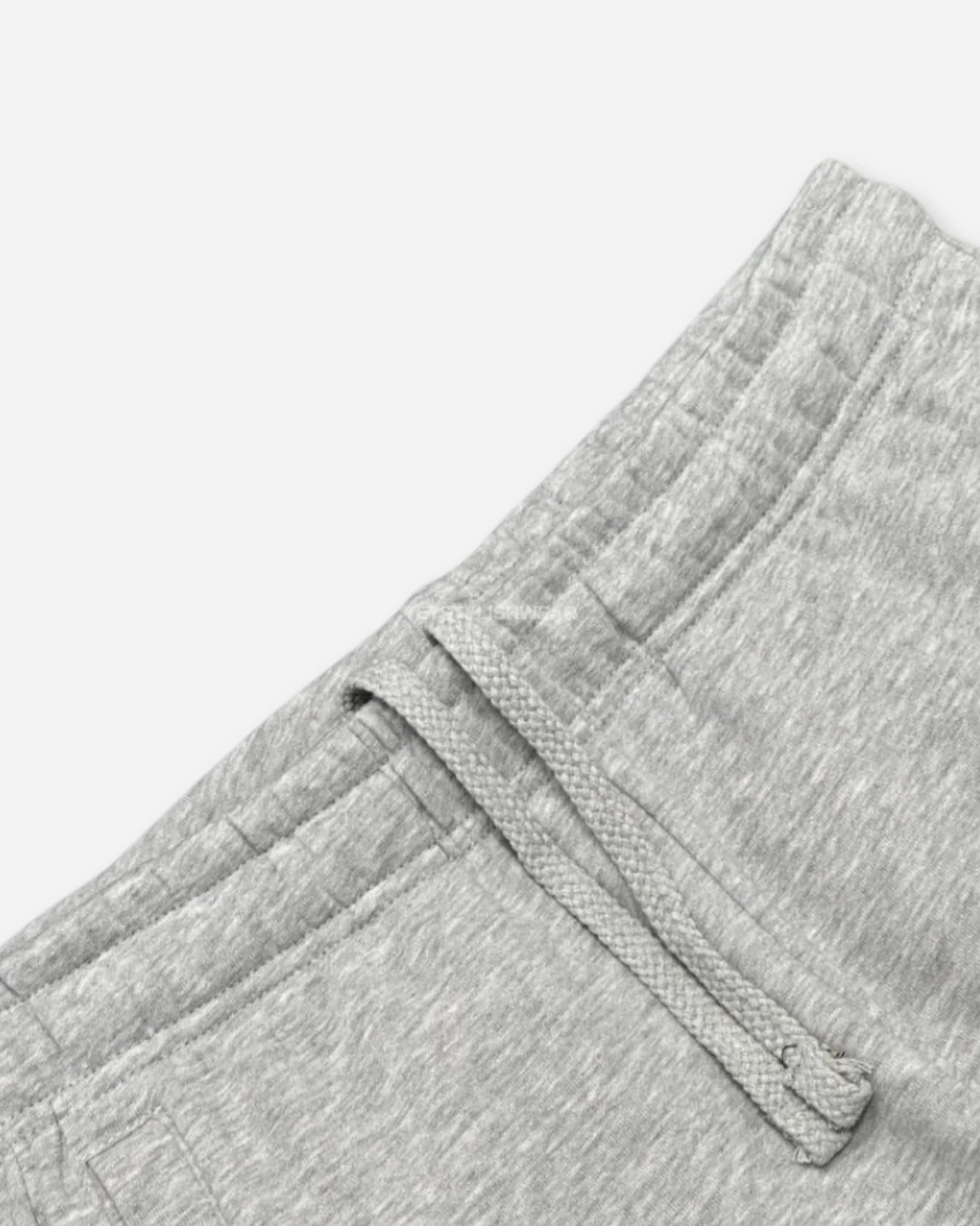 Club Fleece Şort - Gri Melanj