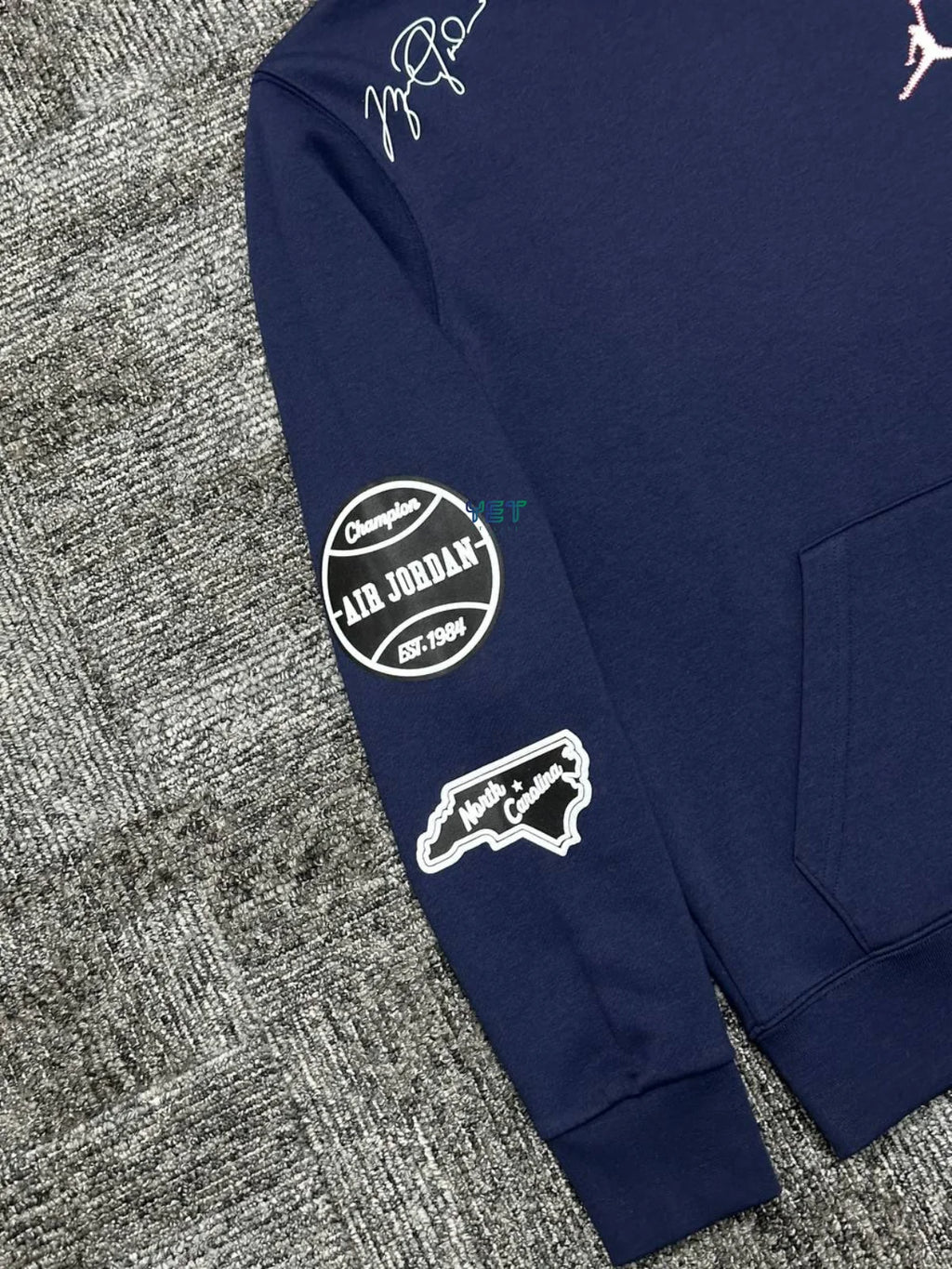 Jrdn Essentials Fleece Hoodie - Lacivert