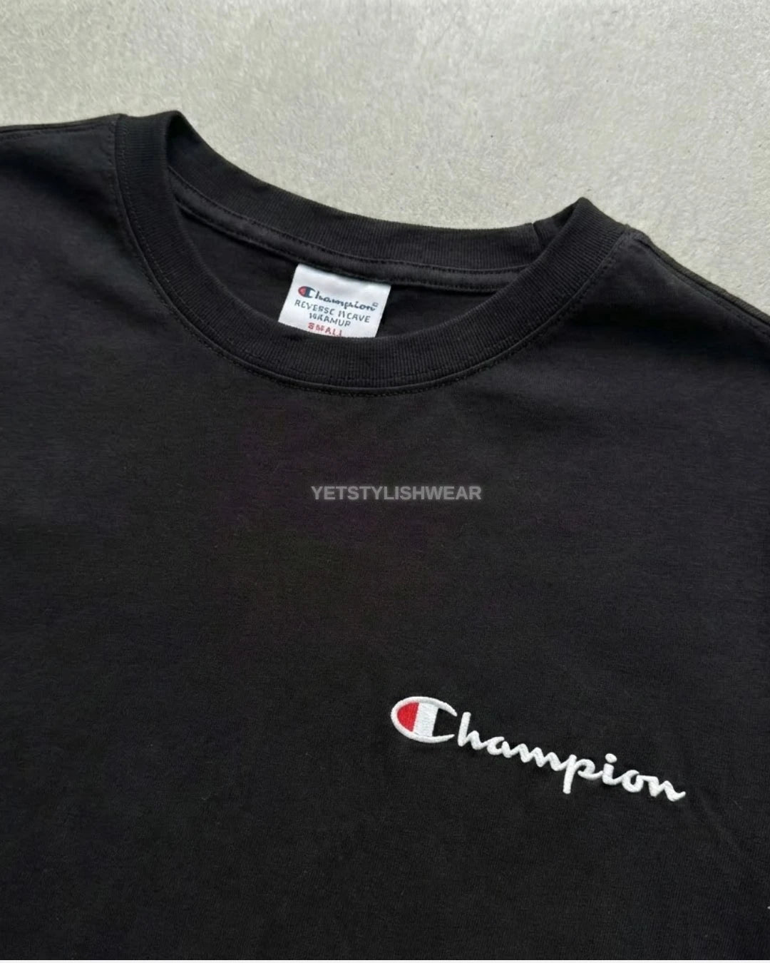 Crewneck Tişört - Siyah