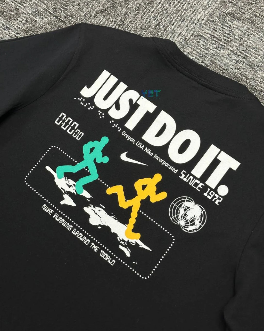 Running Tişört - Siyah