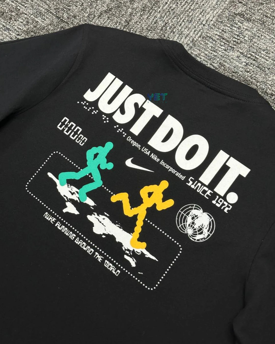 Running Tişört - Siyah