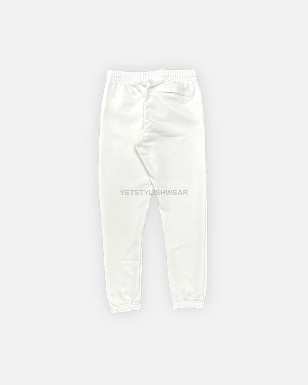 Club Fleece Eşofman Altı (Lastik Paça) - Ekru Beyaz