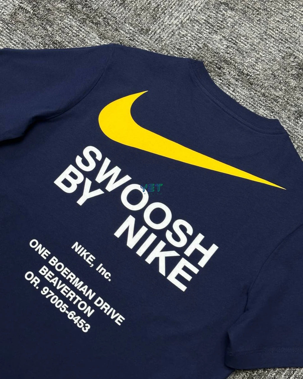 Big Swoosh Tişört - Lacivert