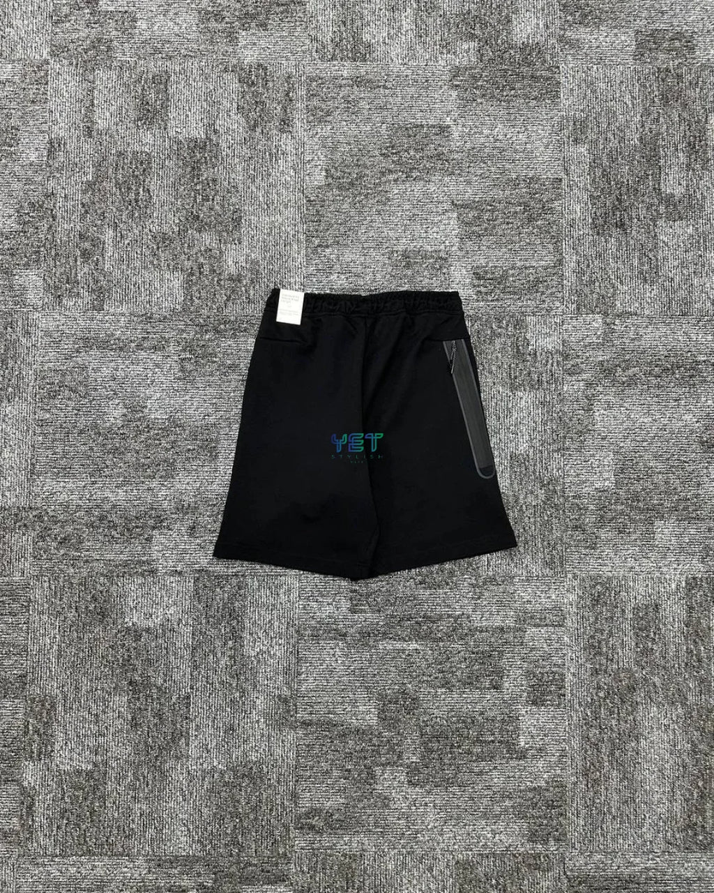 Tech Fleece Şort - Siyah