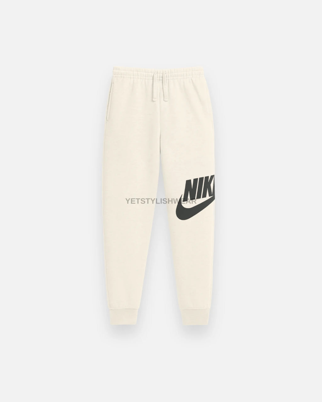Sporswear Club Fleece Alumni Eşofman Altı - Ekru Beyaz