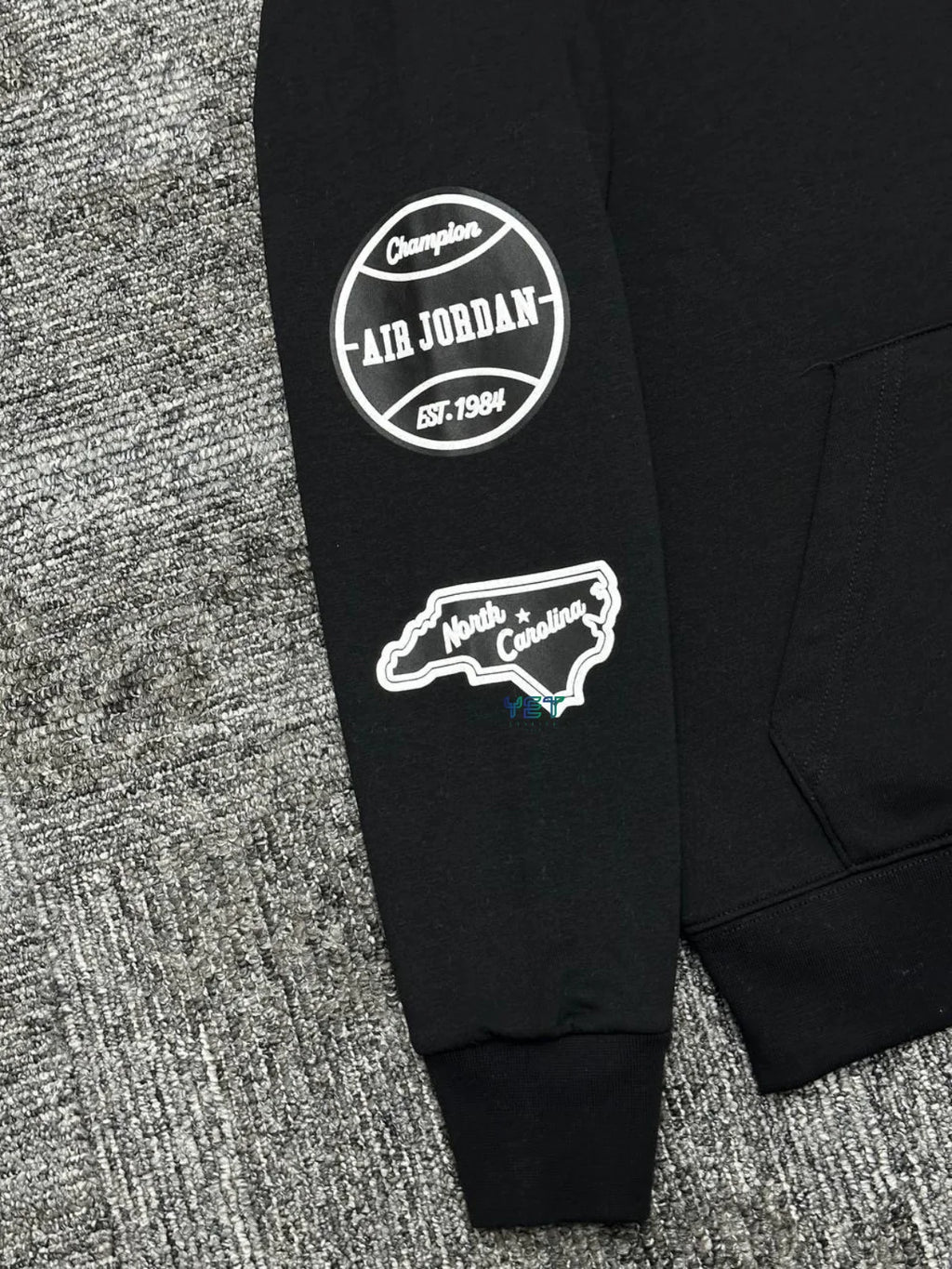 Jrdn Essentials Fleece Hoodie - Siyah