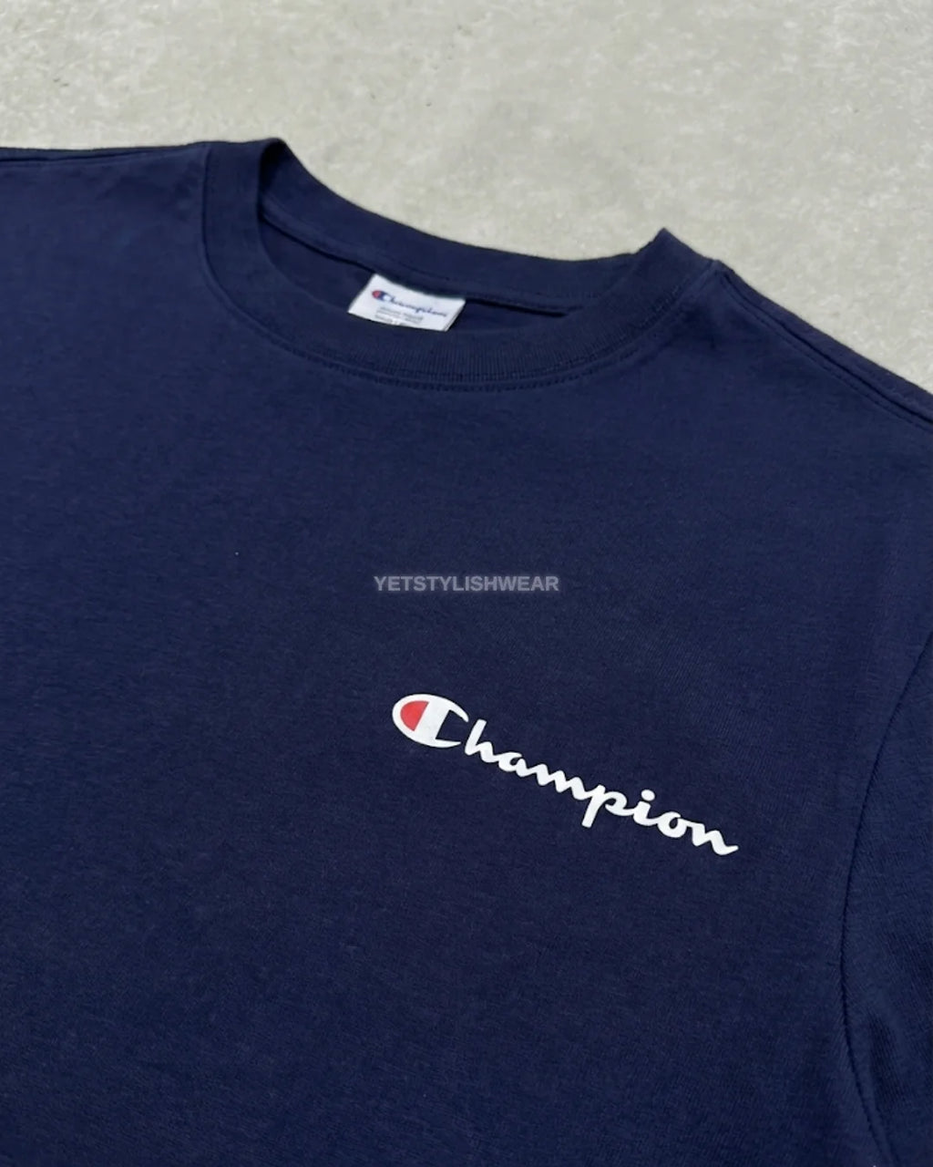 Crewneck Tişört - Lacivert