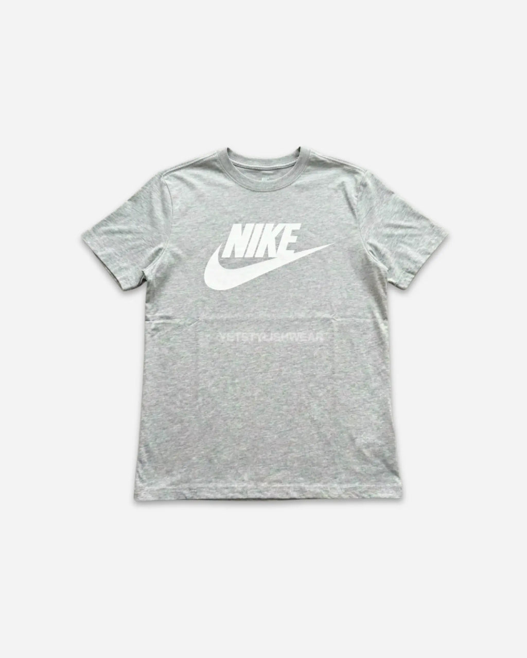 Sportswear Icon Futura Tişört - Gri Melanj