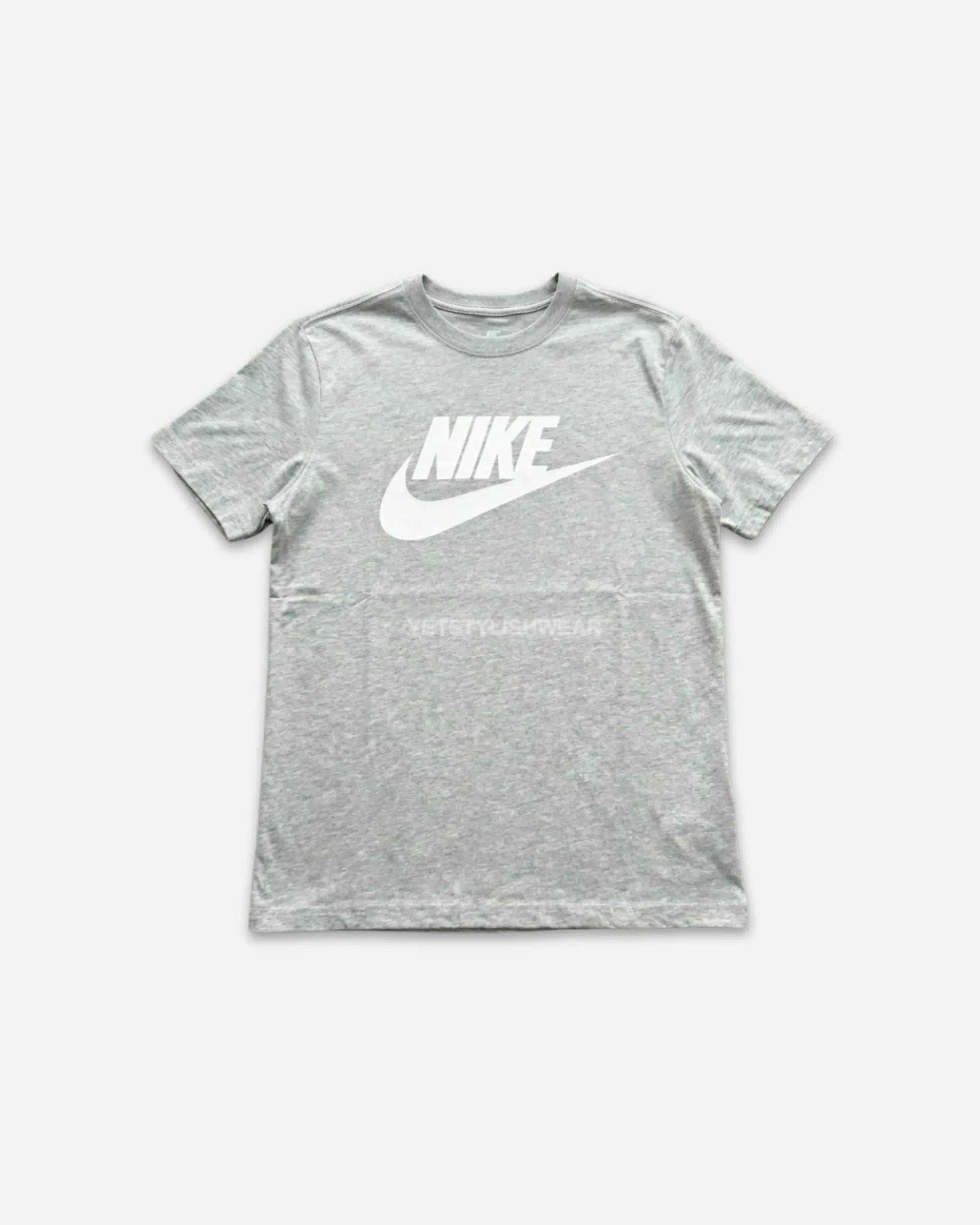 Sportswear Icon Futura Tişört - Gri Melanj