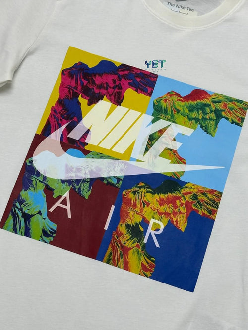 AIR Goddess Tişört - Ekru Beyaz