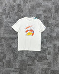 Sportswear "Smooth" Tişört - Ekru Beyaz