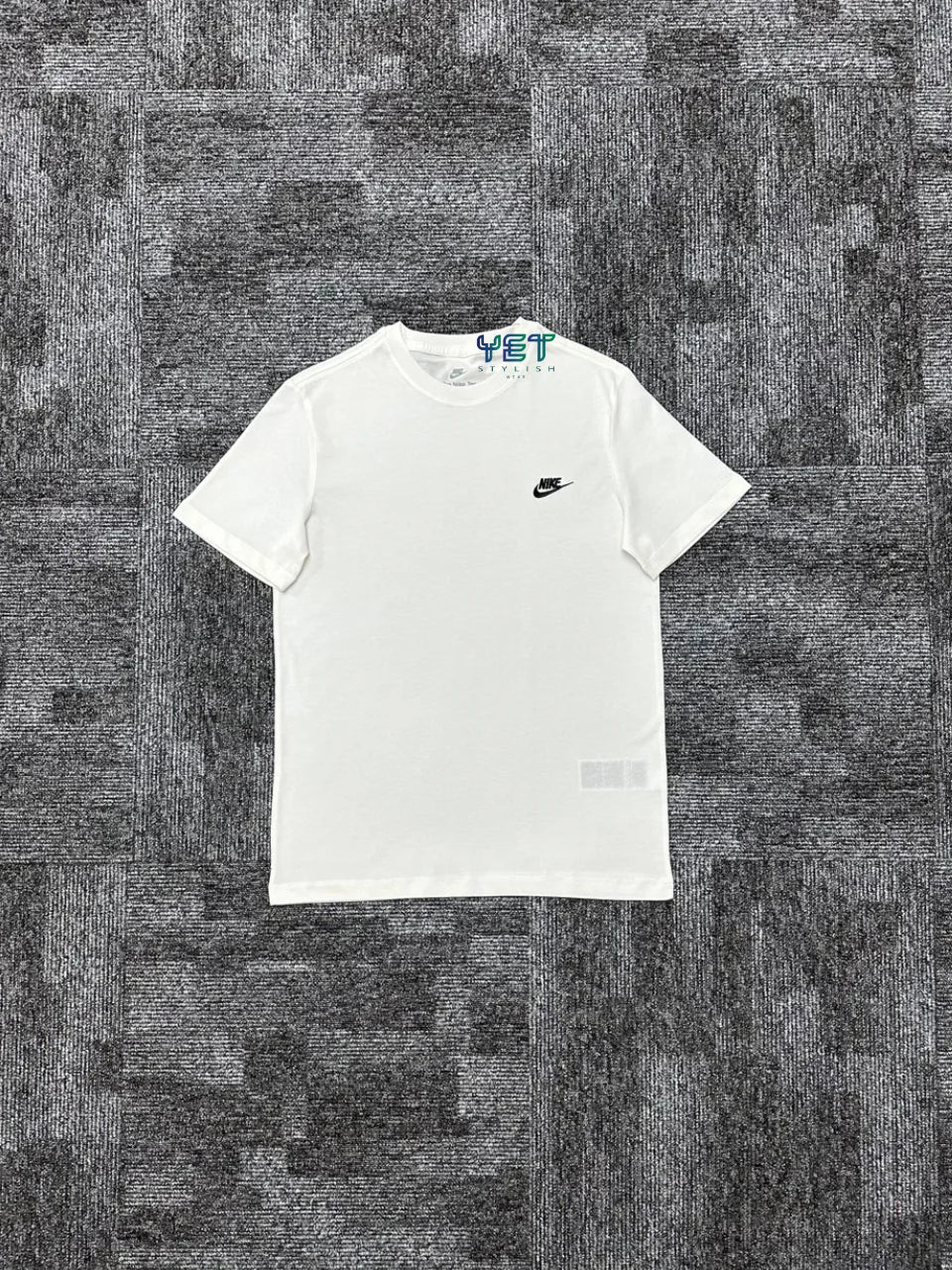 Club Fleece Tişört - Ekru Beyaz