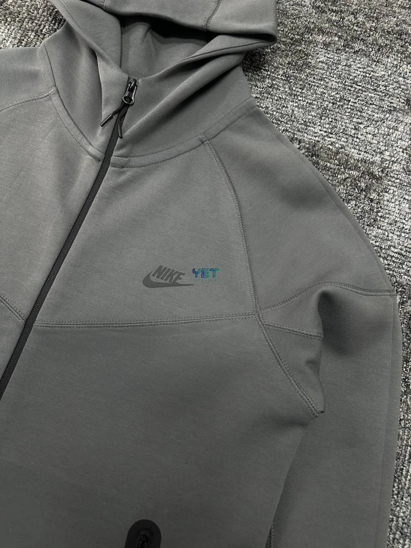 Tech Fleece Windrunner Hırka - Füme