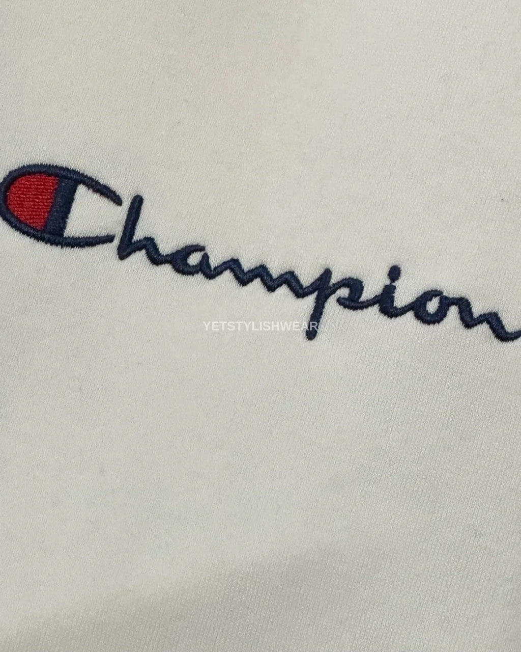 Small Script Logo Fleece Eşofman Altı - Ekru Beyaz