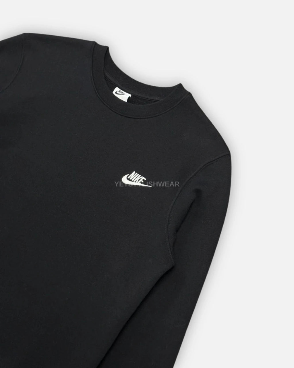 Club Fleece Sweatshirt - Siyah