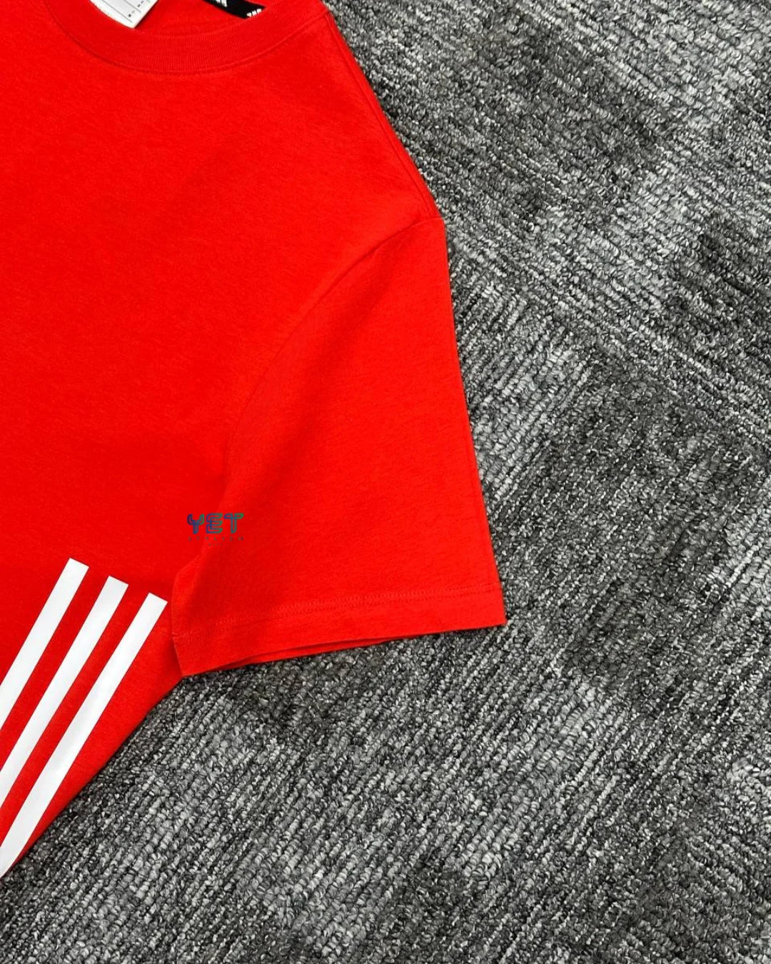 Future Icons 3-Stripes Tişört - Kırmızı