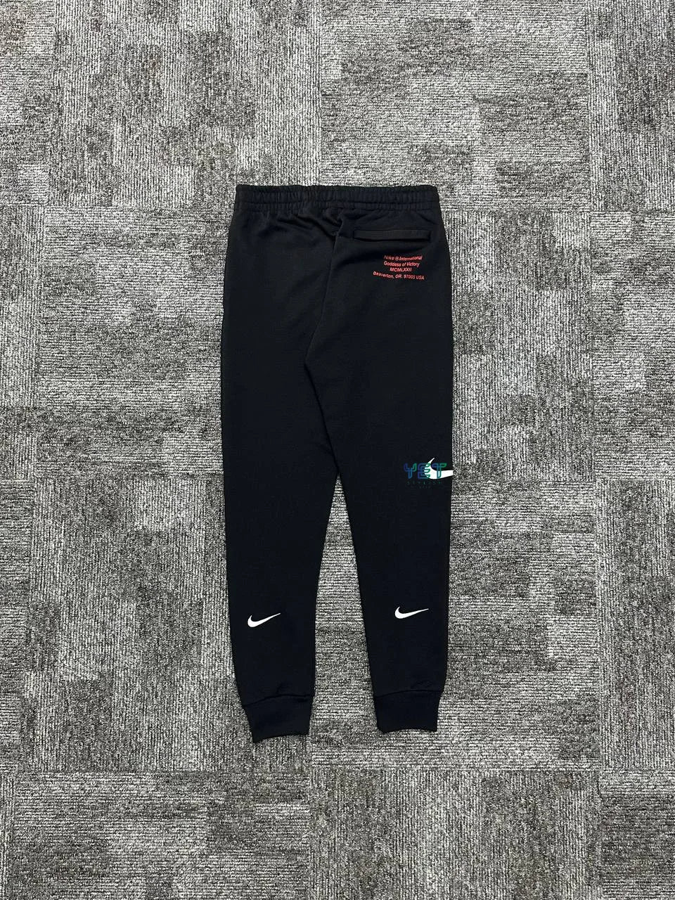 Double Swoosh Eşofman Altı - Siyah
