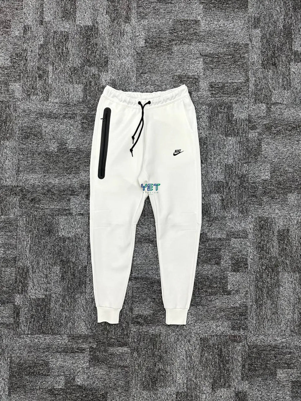 Tech Fleece Windrunner Eşofman Altı - Beyaz