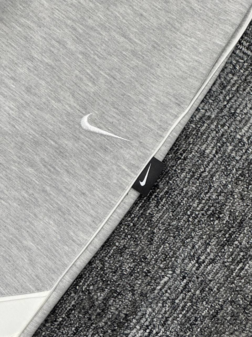 Swoosh Fleece HZ Eşofman Altı - Gri Melanj