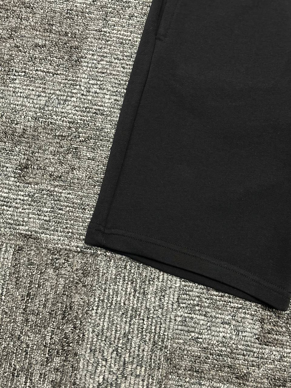 Heavyweight Jersey Script Şort - Siyah