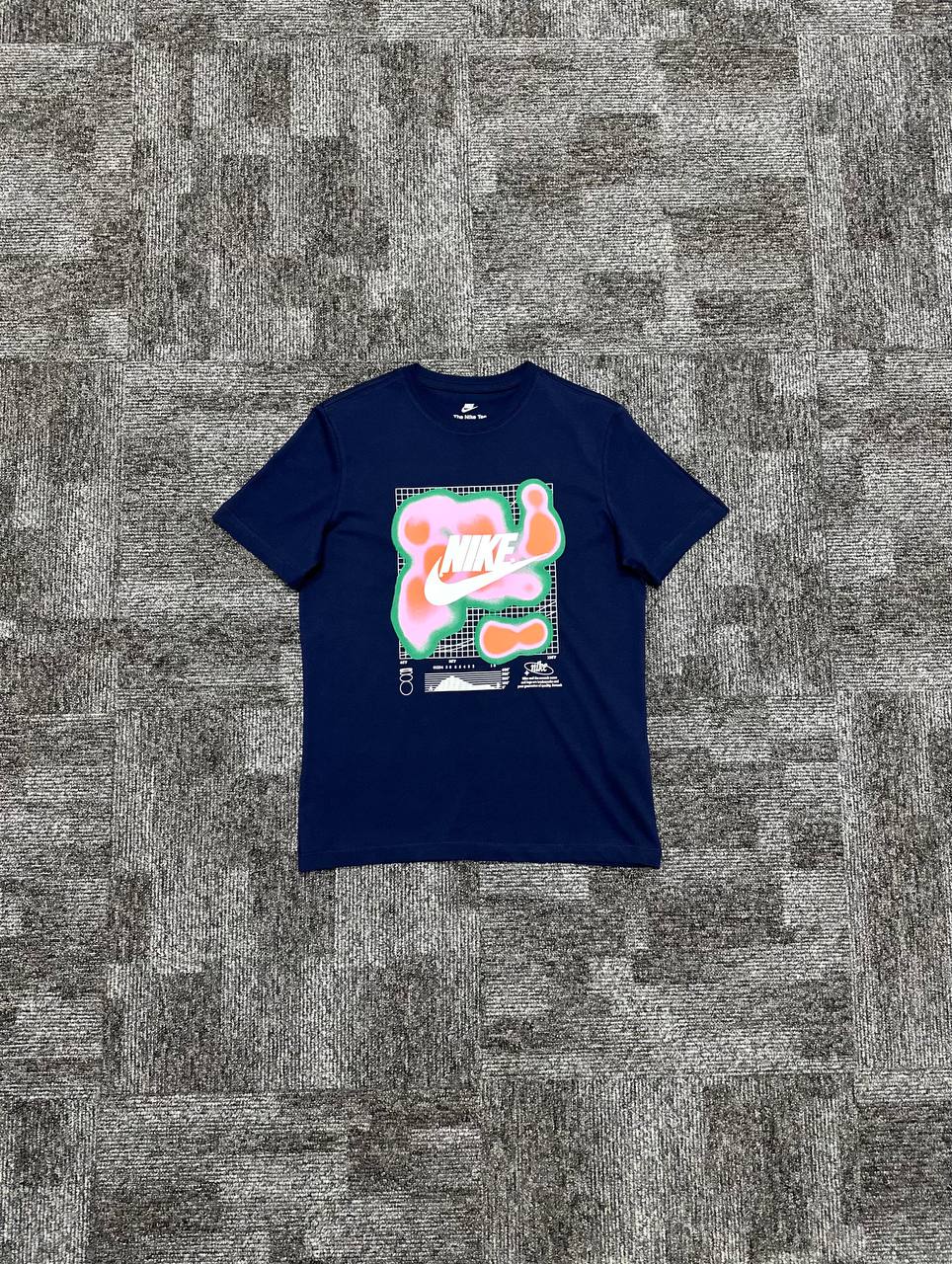 Sportswear Thermal Graphic Tişört - Lacivert